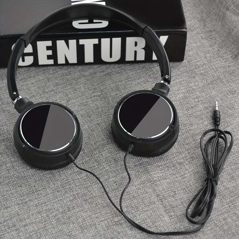 Wired Headphones Black