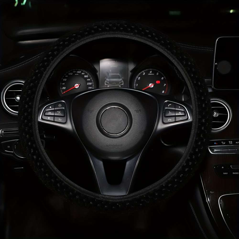 Car Steering Wheel Cover Orange