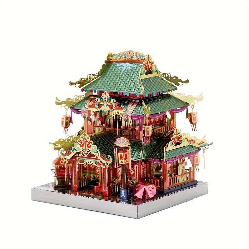 3D Building Model Puzzle Set Items Zuixiao Tower