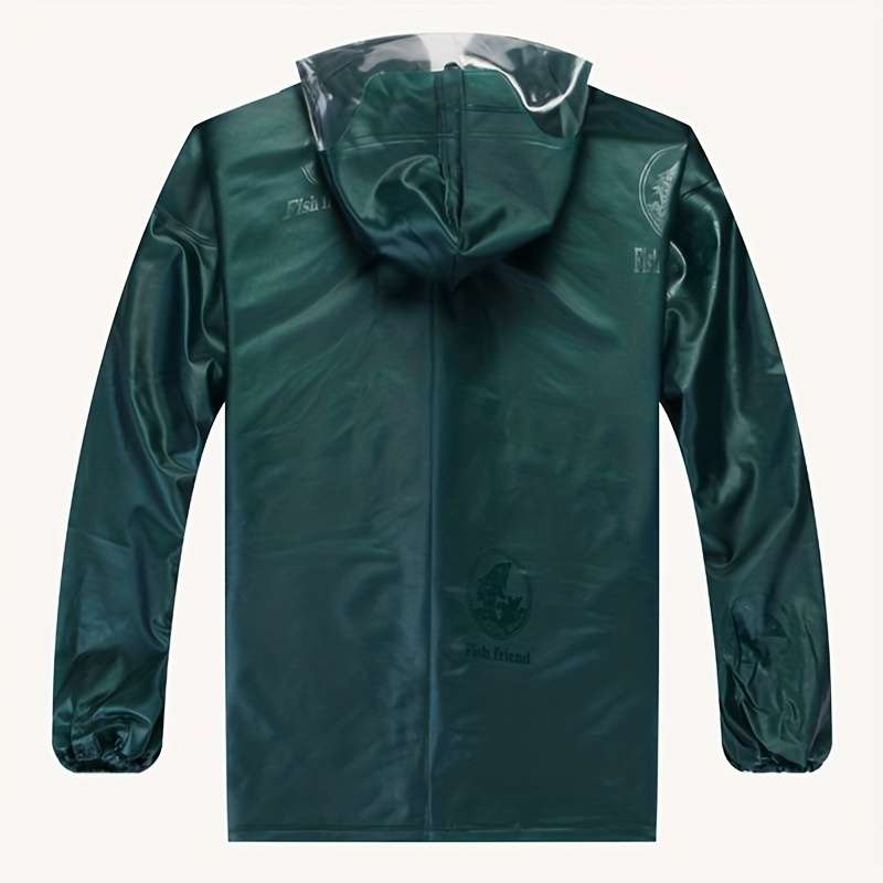 Raincoat Green Size M