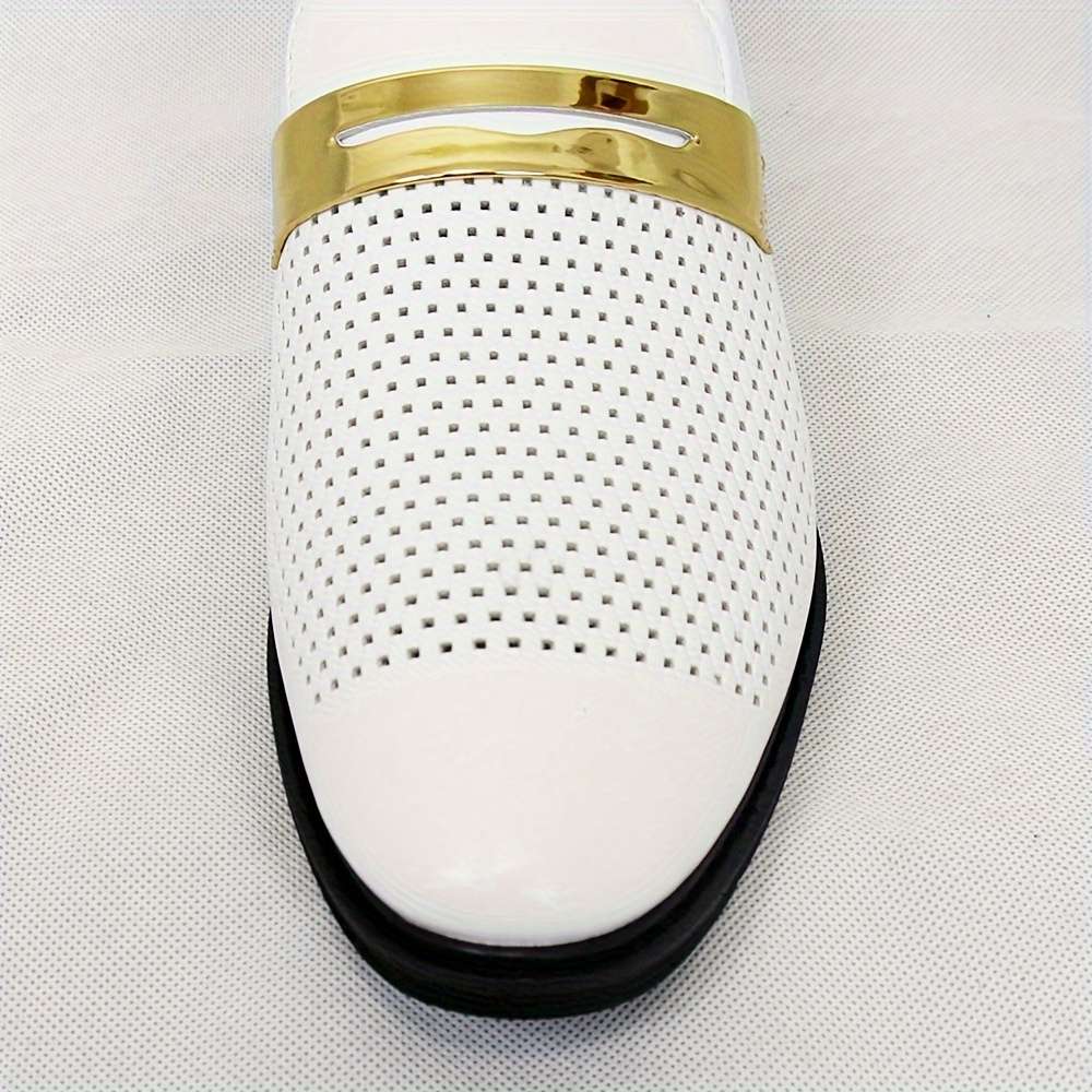 Mens Leather Shoes Color White Sizeuk 7.5