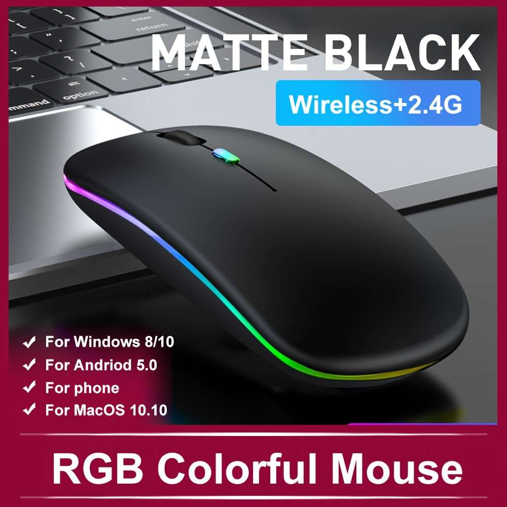 Mouse Items Dual Mode Black Add Dual Mode White