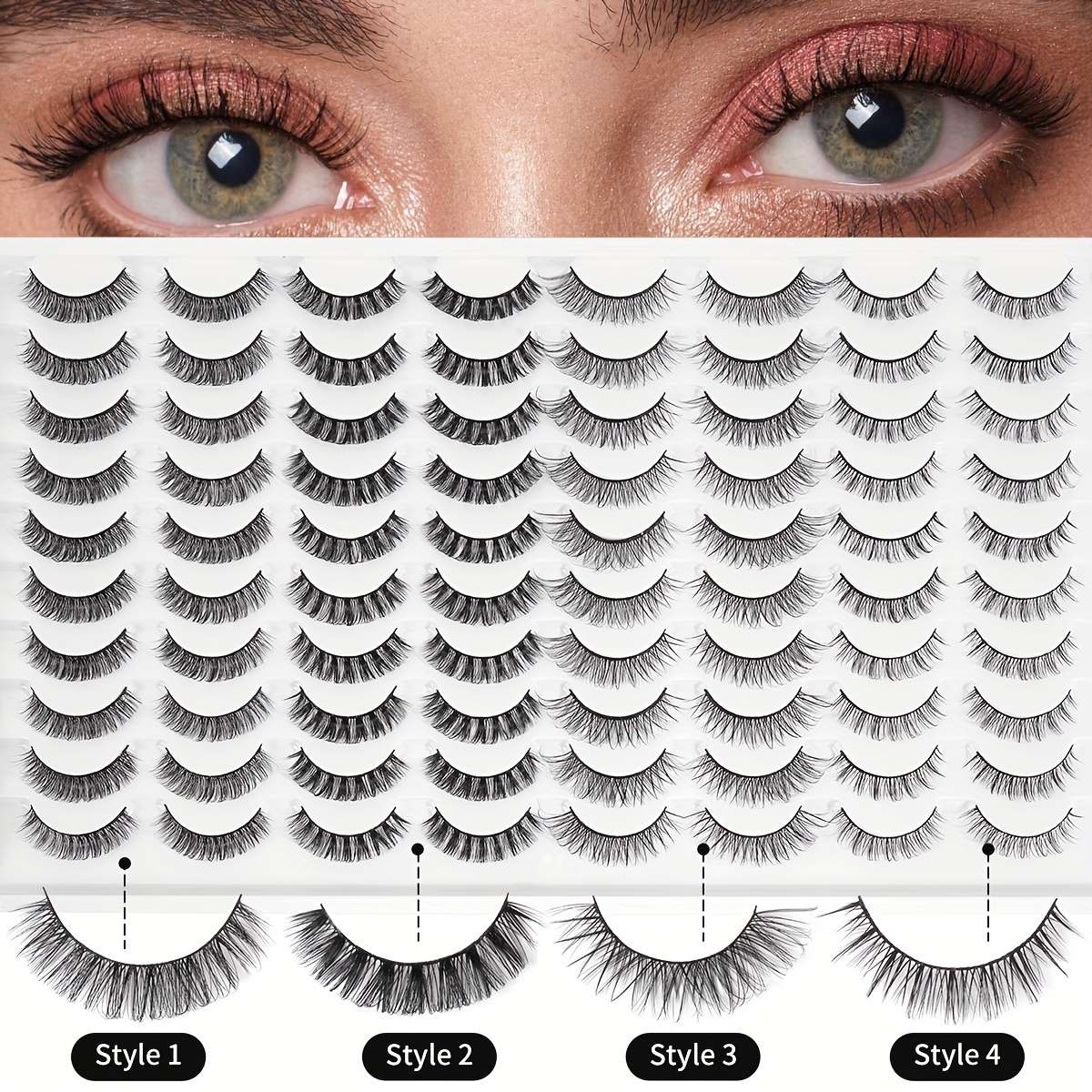False Eyelashes Model Mgy7645 2