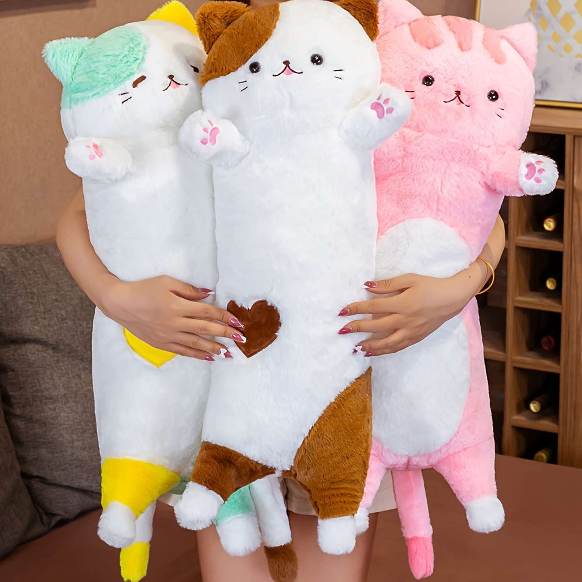 Plush Toyss color A Brown size 80CM  0.6KG