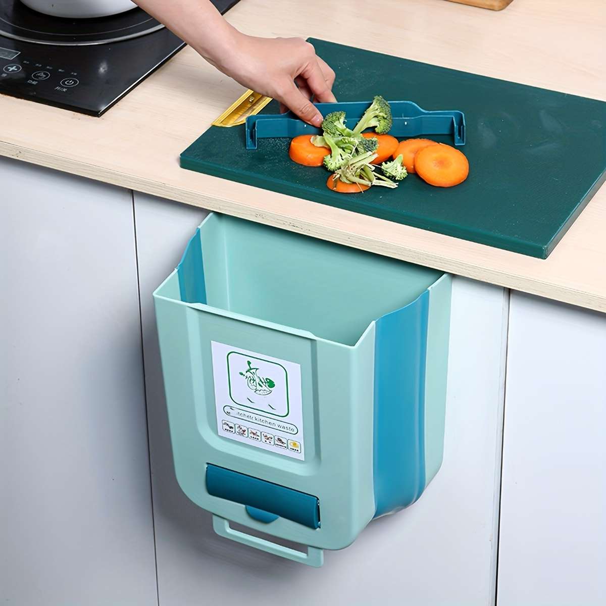 Garbage Can Color Green
