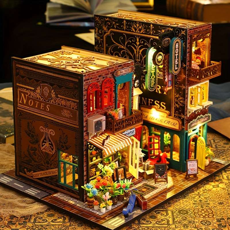 3D House Puzzle Model Items Diy Cabin