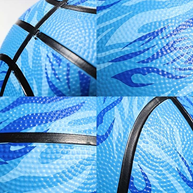 Basketball Color Flame Blue No. 7