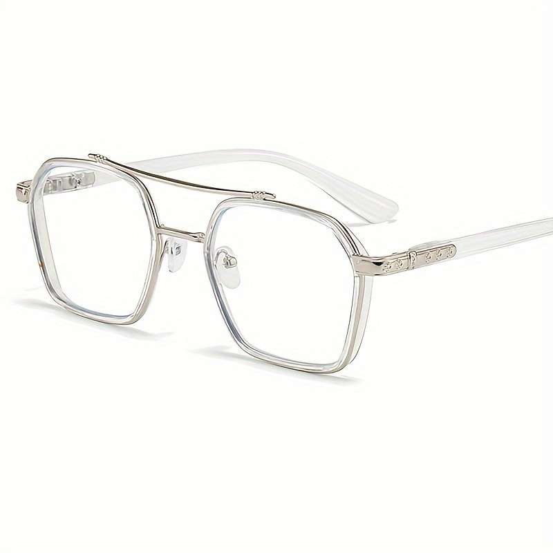 Mens Glasses Color Black Golden