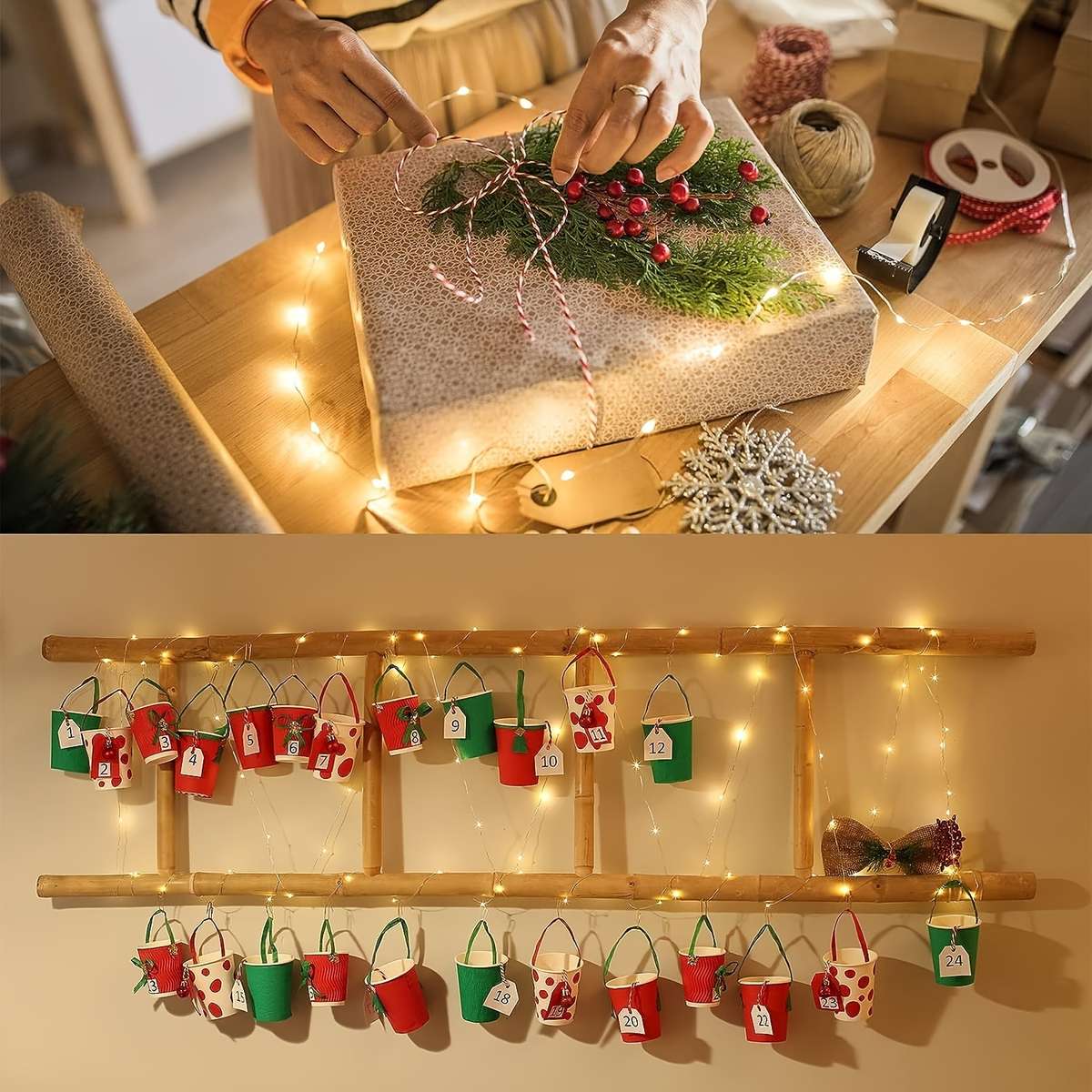 Christmas Lights Blue Size 5M 16.4Ft 50Leds