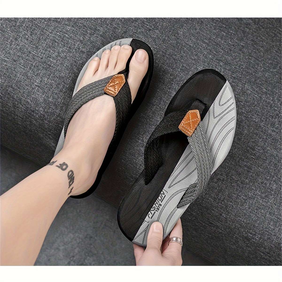 Sandals Color Dark Brown Size Uk 6.5 7