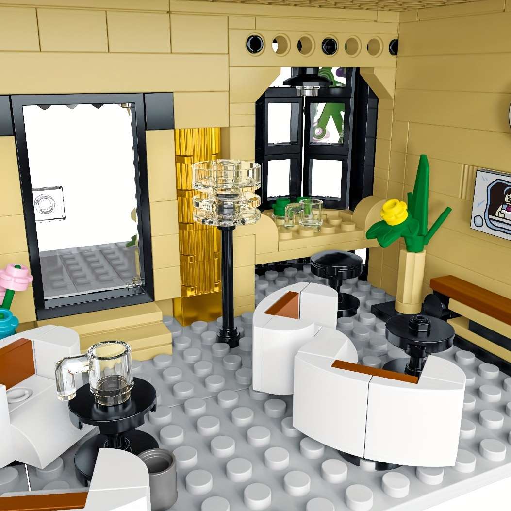 3D Building Model Puzzle Set Model 20113