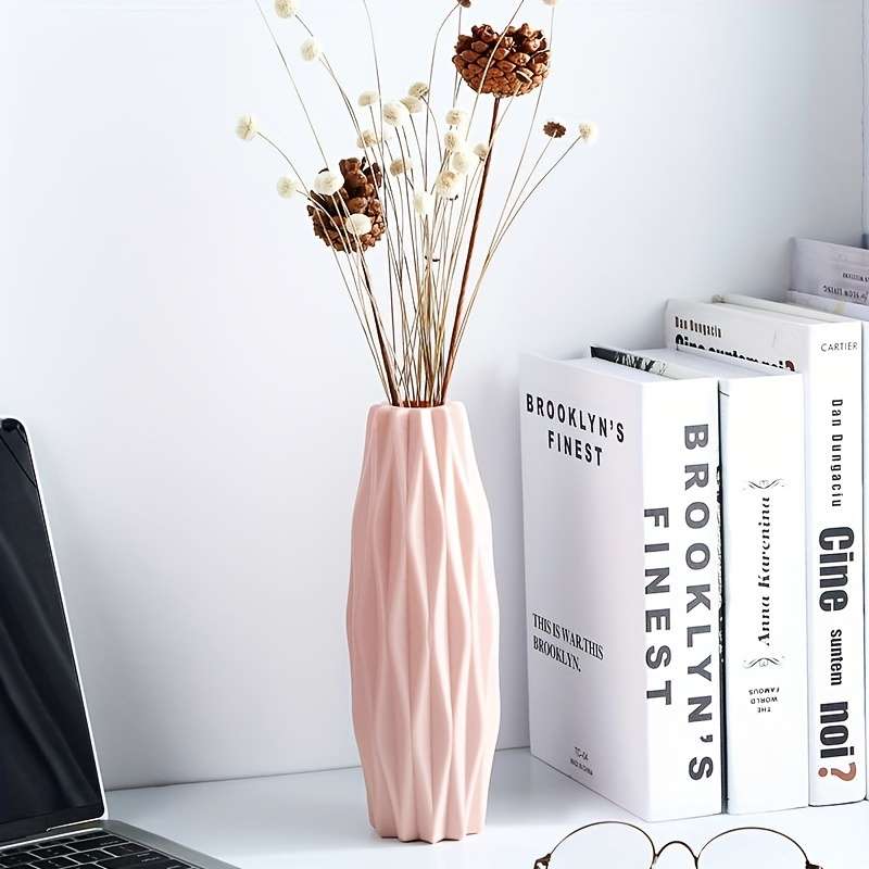 Premium Nordic Style Plastic Vase Lightweight Long Lasting Quality Ideal