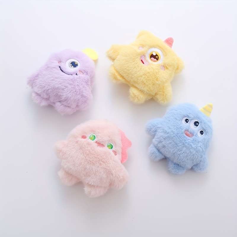 Plush Toyss color Purple Smiling Elf