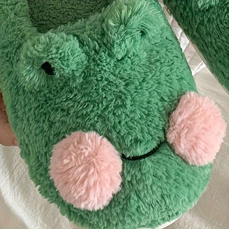 Cotton Slippers Color Green Sizeuk 4.5-5