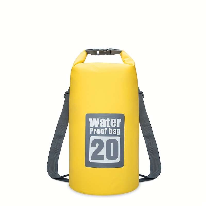 Yellow 30-Liter Dry Storage Bag