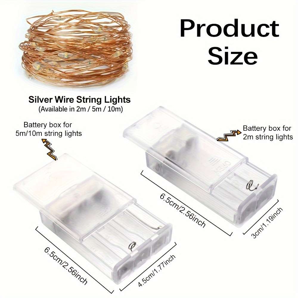 Christmas Lights Warm White Size 5M 50Led