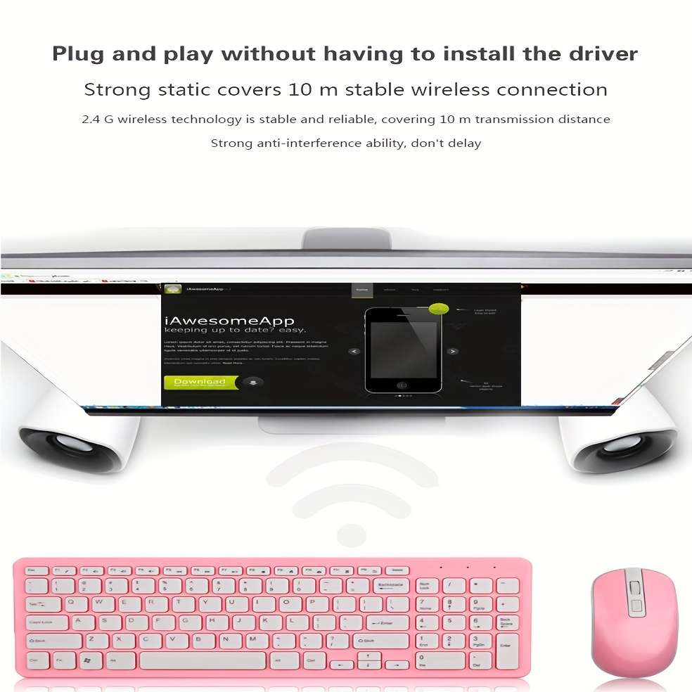 keyboard color White
