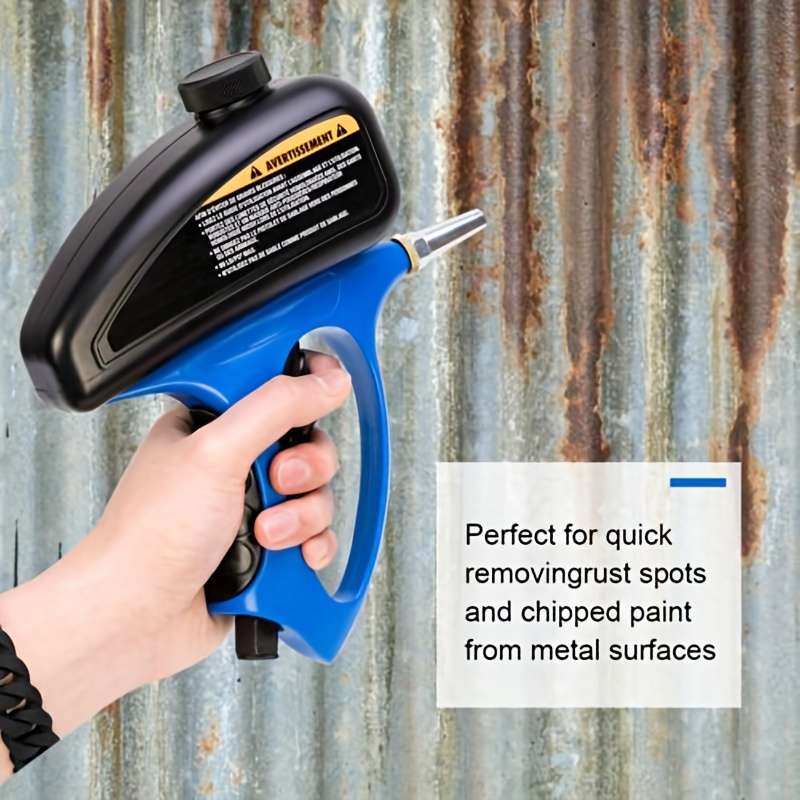 Blue Pneumatic Small Nozzle Sandblasting Machine
