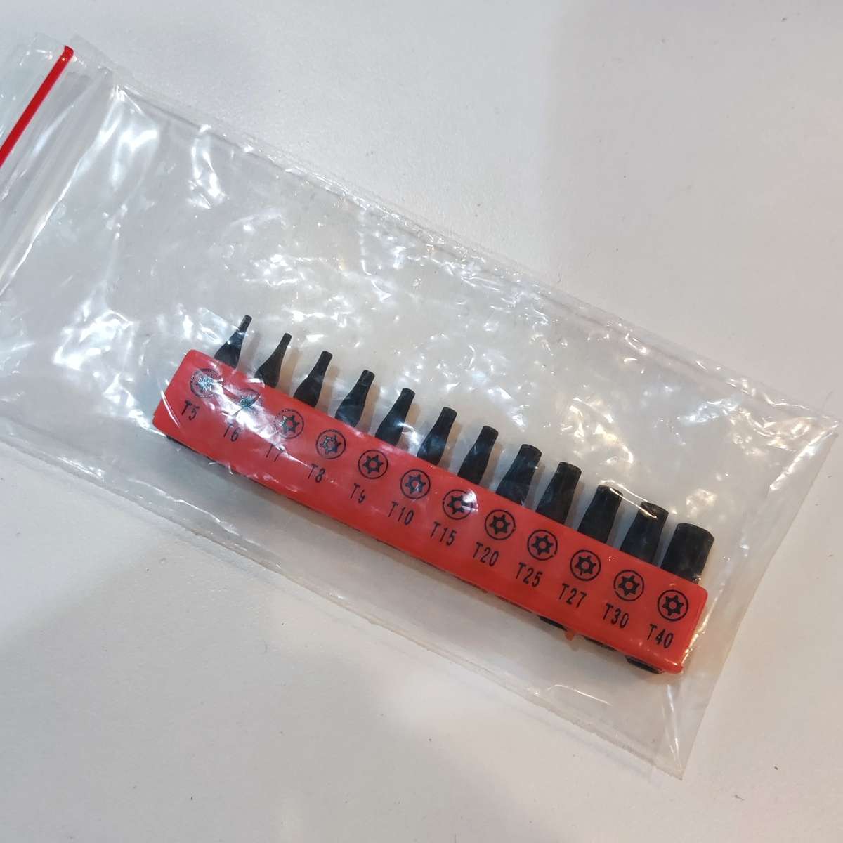 Screwdriver Bit Tool Set Items 12Pcs 25Mm Tamper Proof Bits