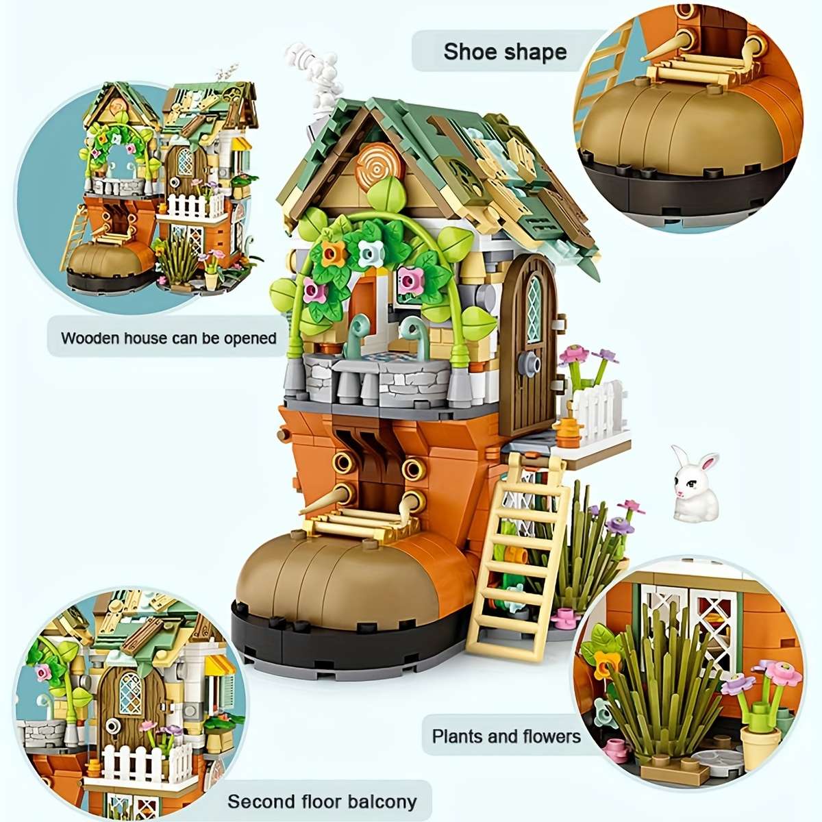 Building Toy Architectural Model Toy Set Style Dwarf House