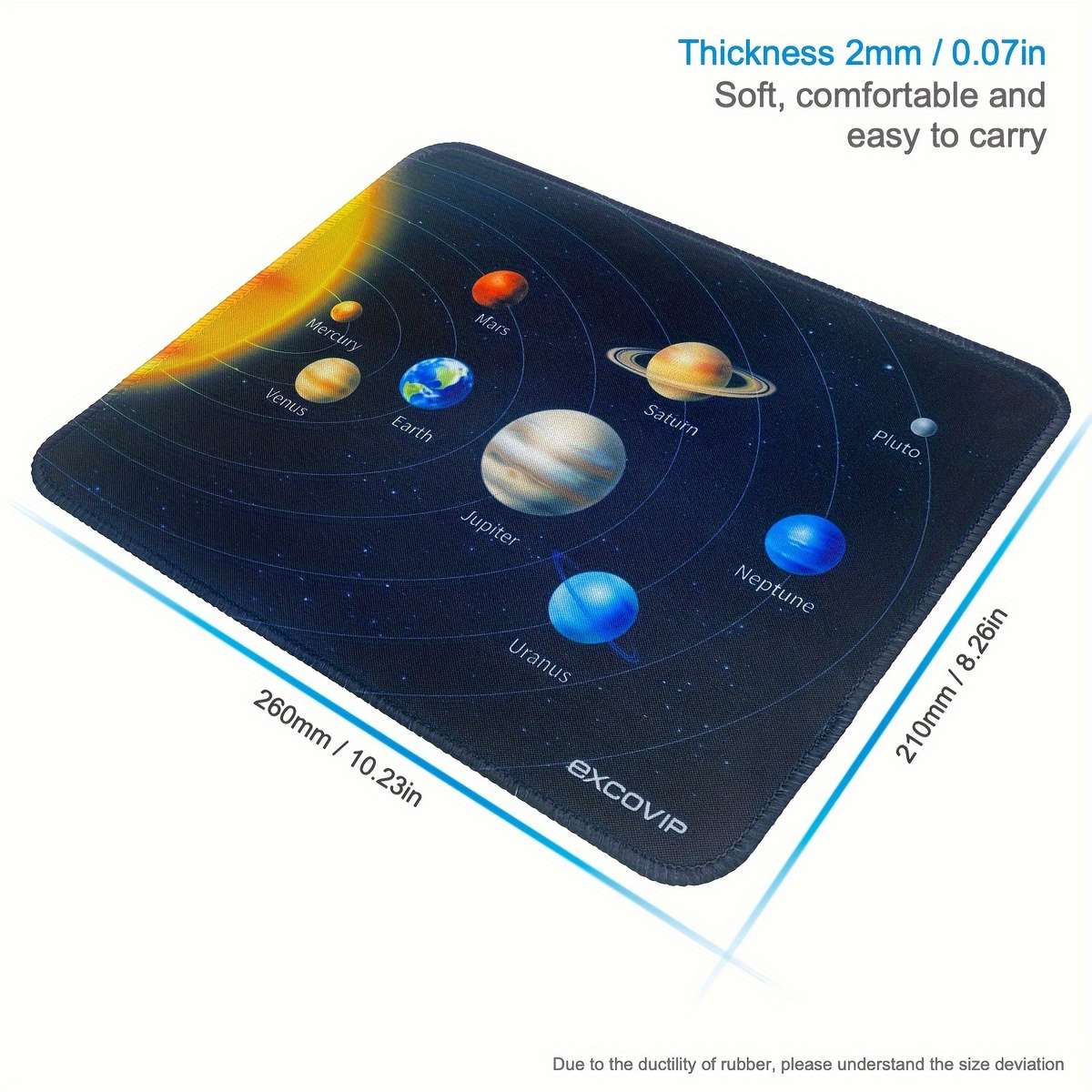 Mouse Pad Style Solar System*2