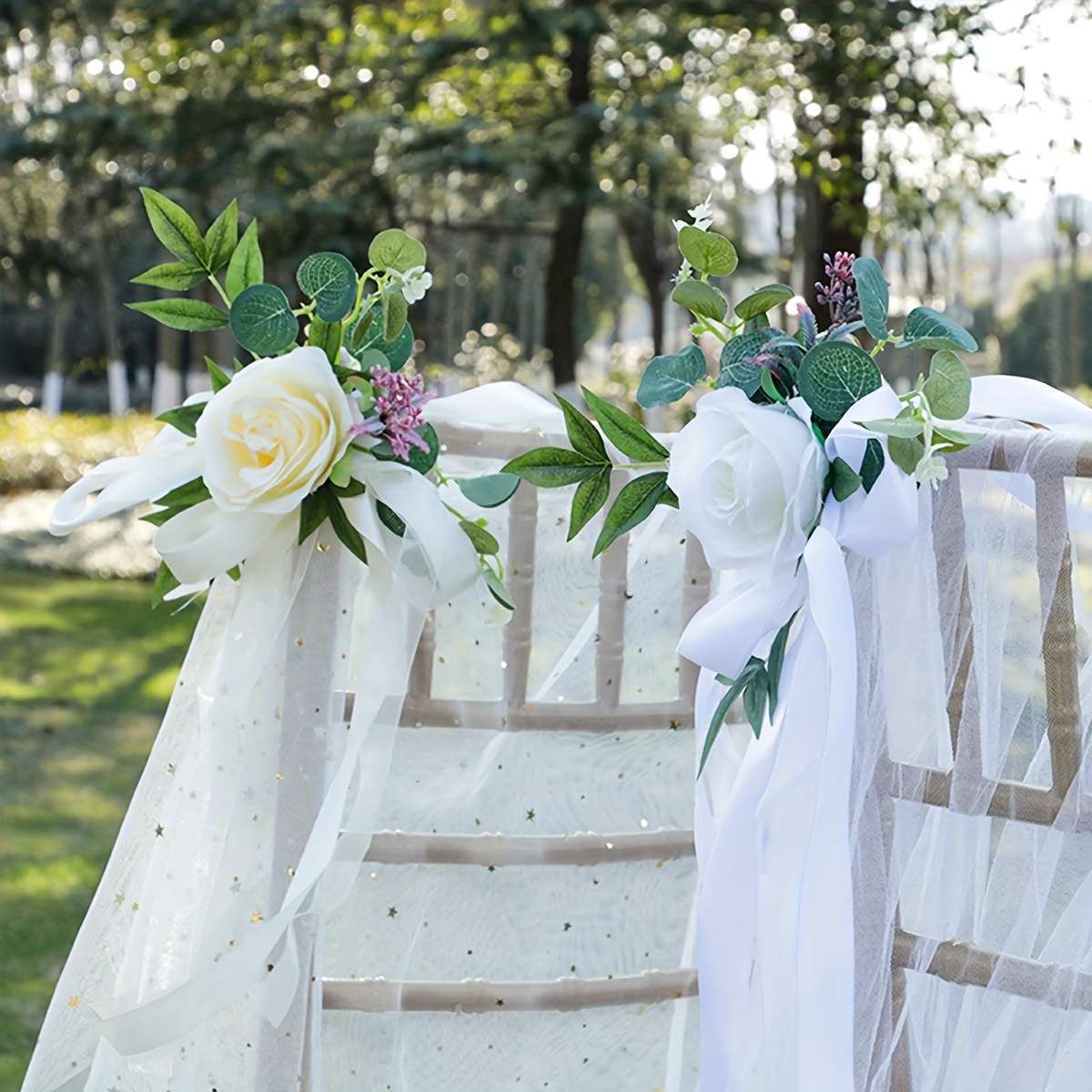 Wedding Supplies Color White Quantity 2Pcs
