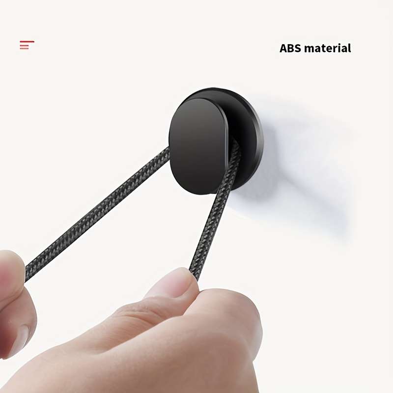 Hook Upitems Small Sticker Hook Black 6Pcs