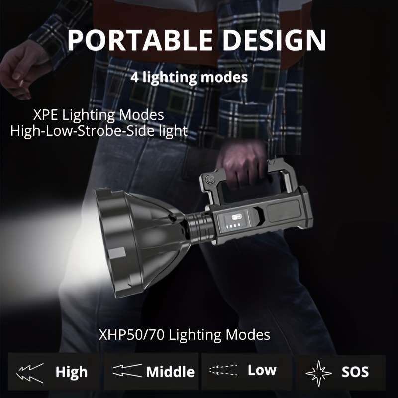 Portable Lamp Model Xhp50 Searchlight