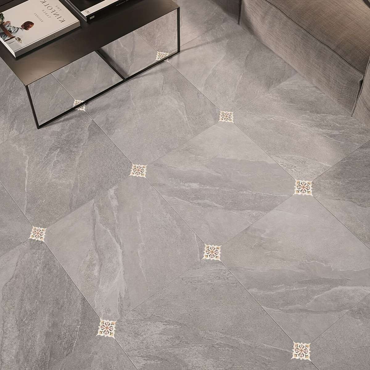 Floor Stickers Model D Size 8.0X8.0Cm