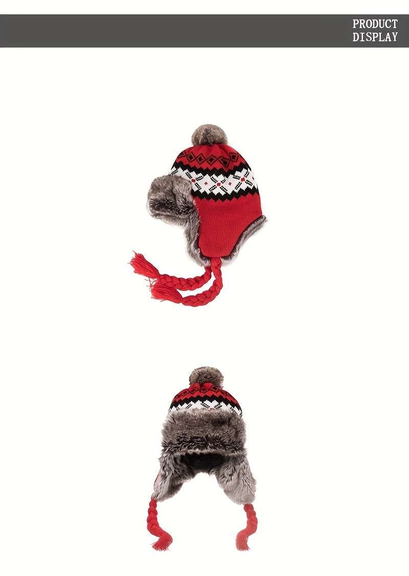 Winter Hat Color  Red