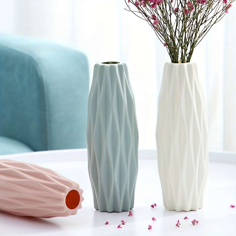 Premium Nordic Style Plastic Vase Lightweight Long Lasting Quality Ideal