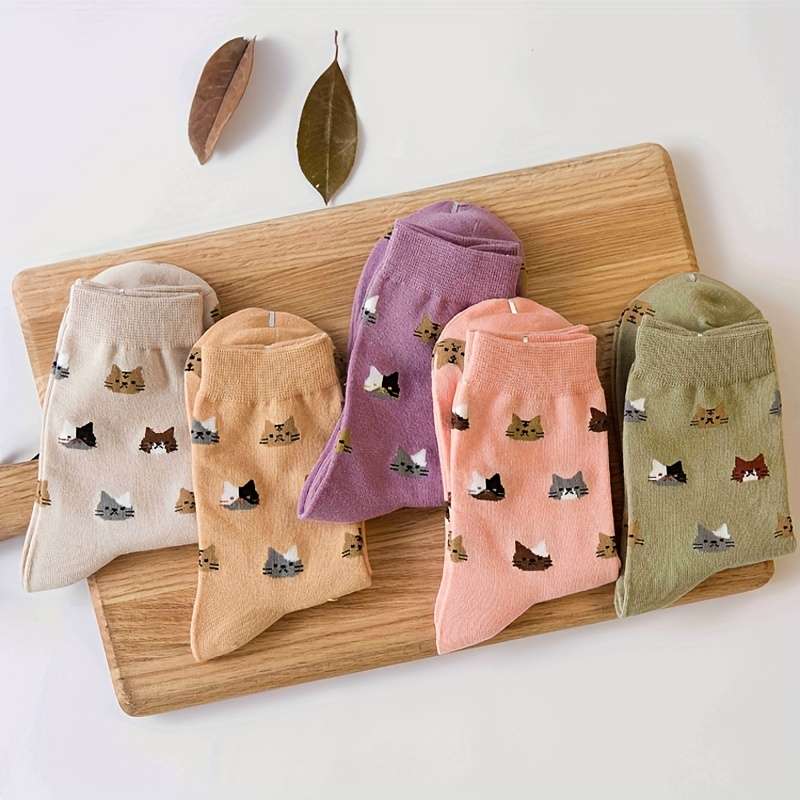 Women S Socks Color 5Pairs Mixed Colors