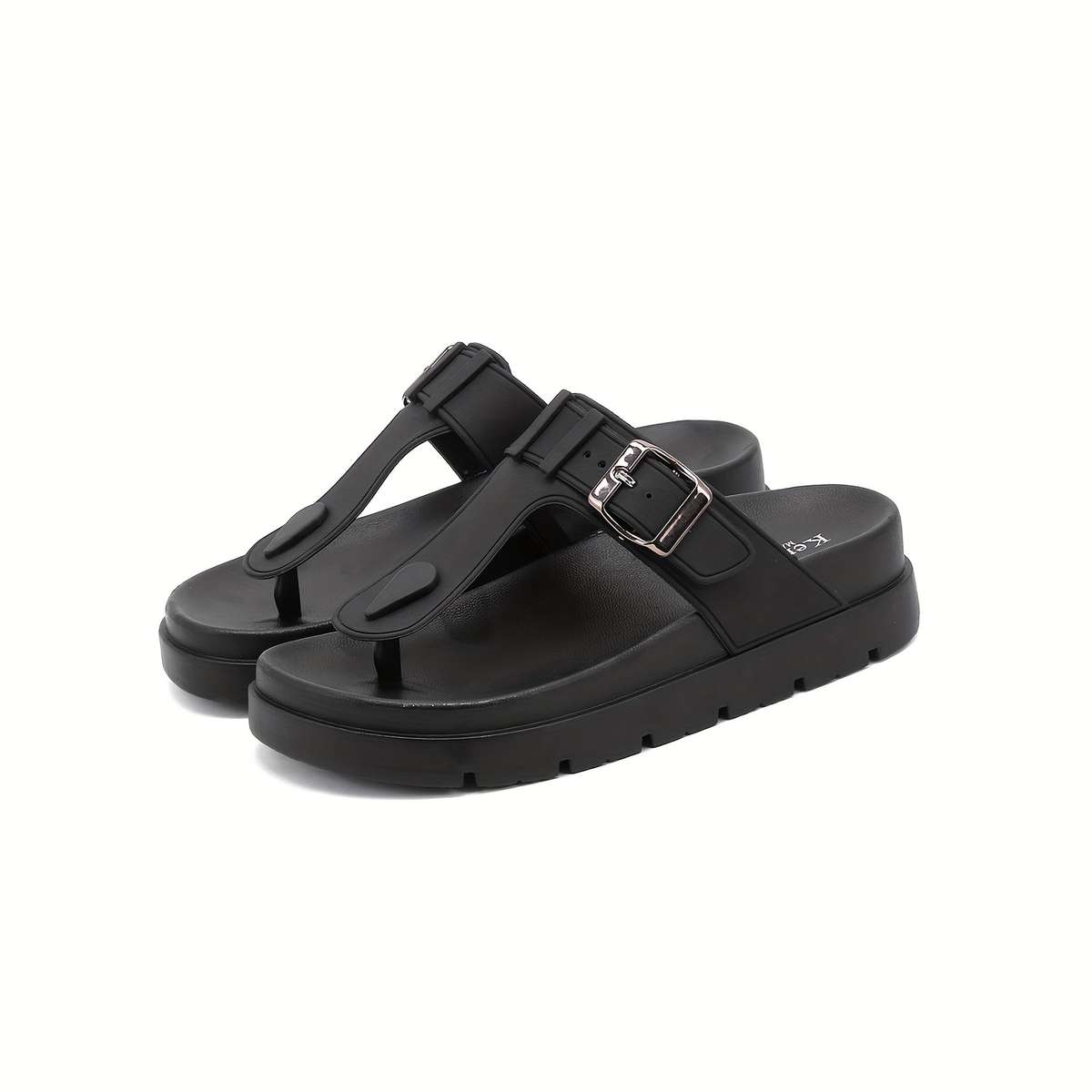 Ladies Summer Flip Flops Black Uk 7