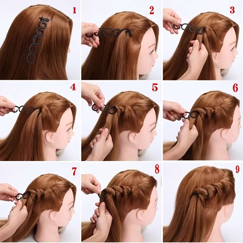 Hair Braiding Products Color 1 Pair Black 1 Pair Brown