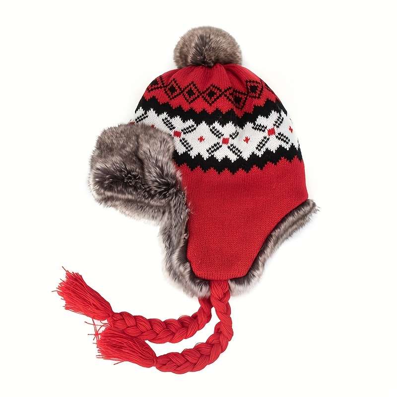 Winter Hat Color  Red