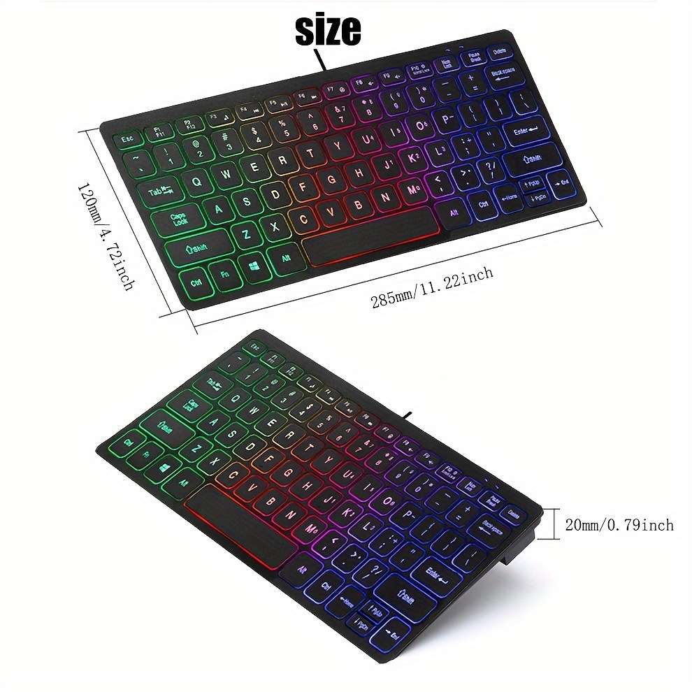 keyboard color Black