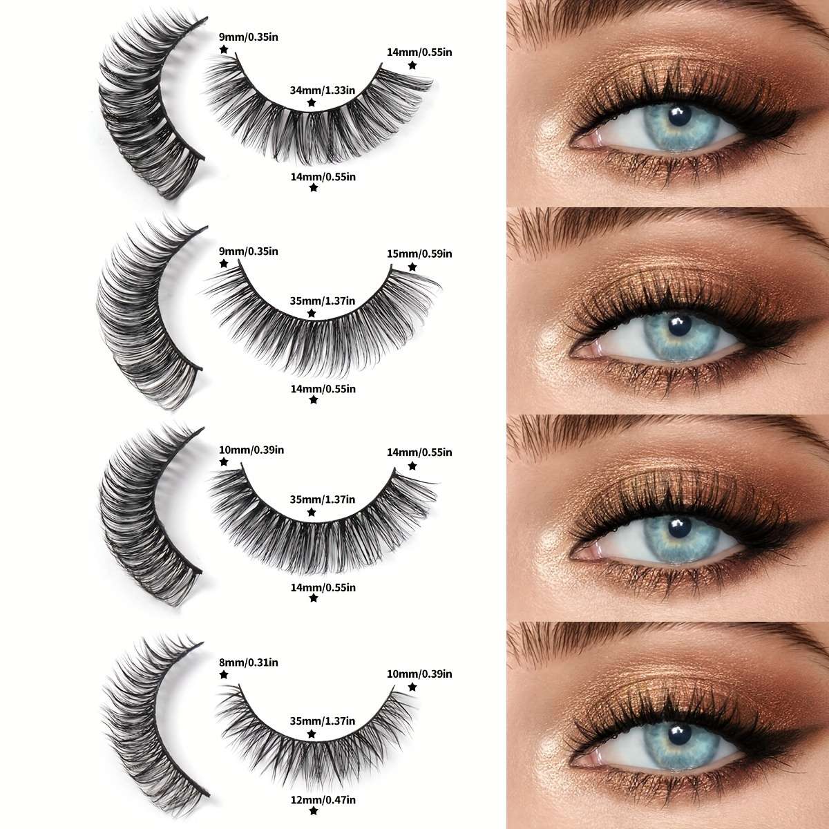 False Eyelashes Model Mgy7645 2