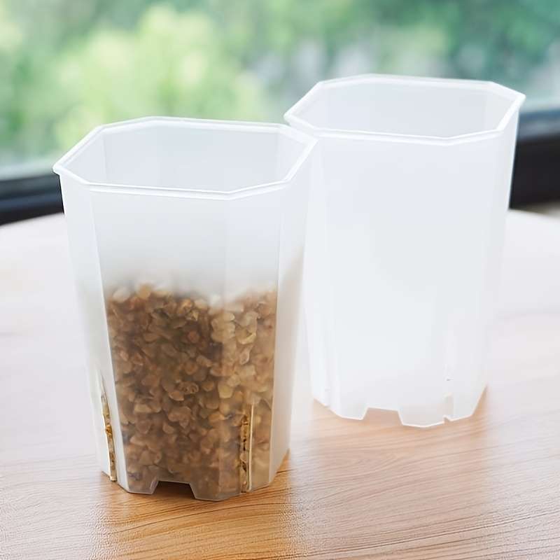 Flowerpotsize 7Cm-2 76In-5Pcscolor Transparent Color