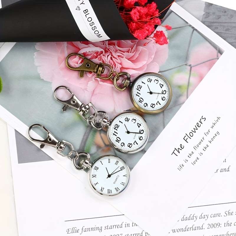 Keychain Ornament Color Bronze*2Silvery*2