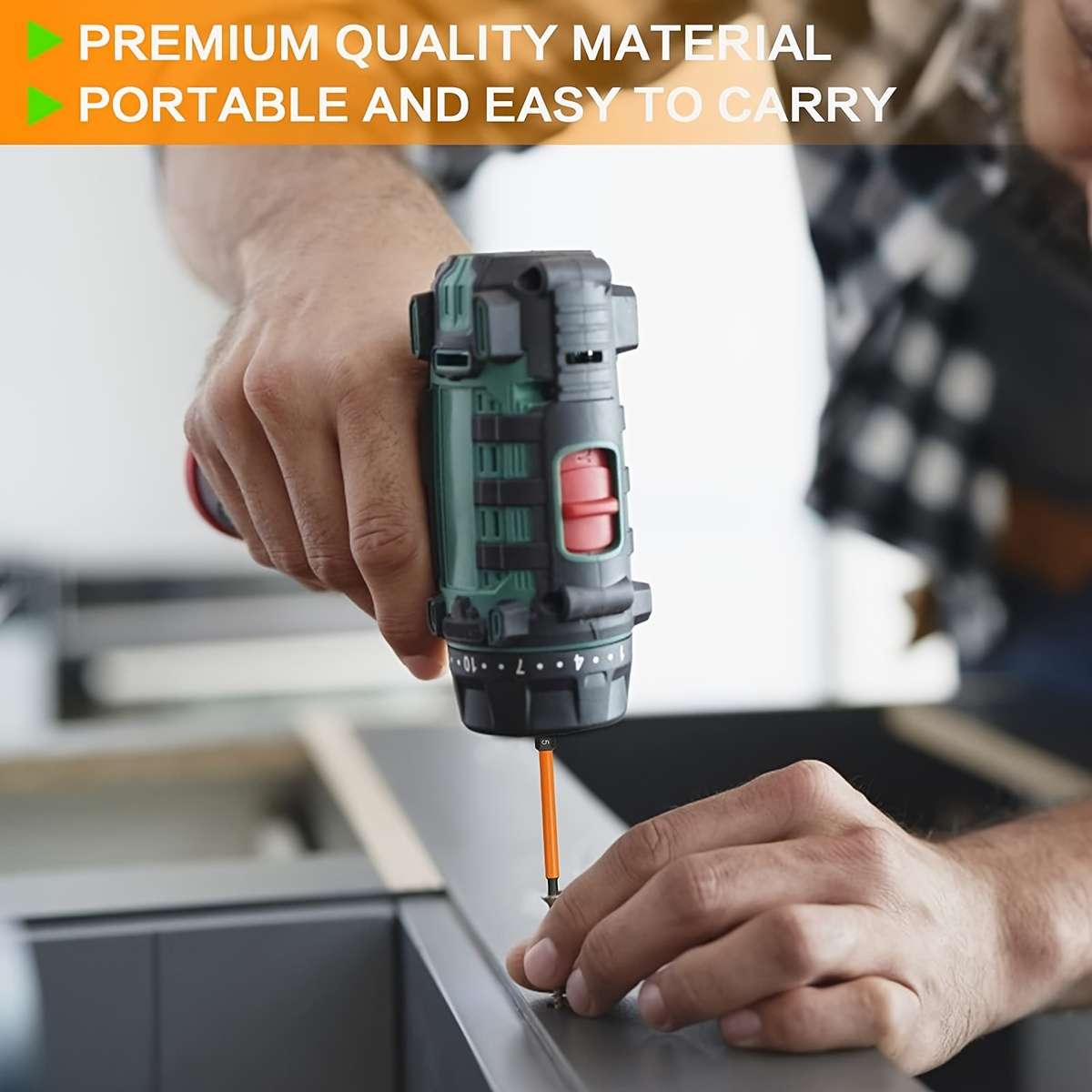 Screwdriver Bit Tool Set Items 12Pcs 25Mm Tamper Proof Bits