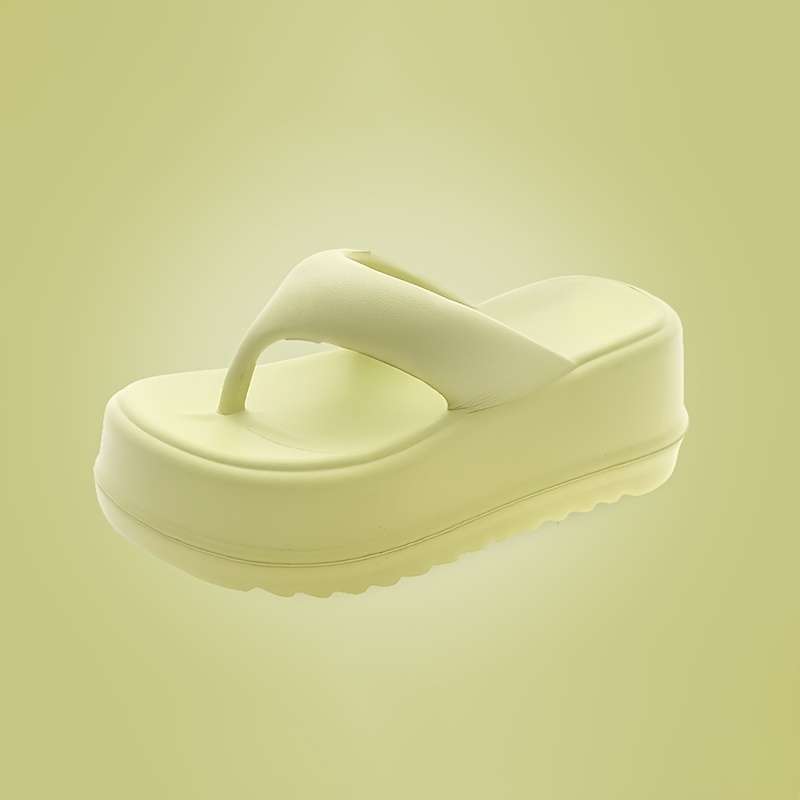 Ladies Summer Flip Flops White Uk 6.5-7