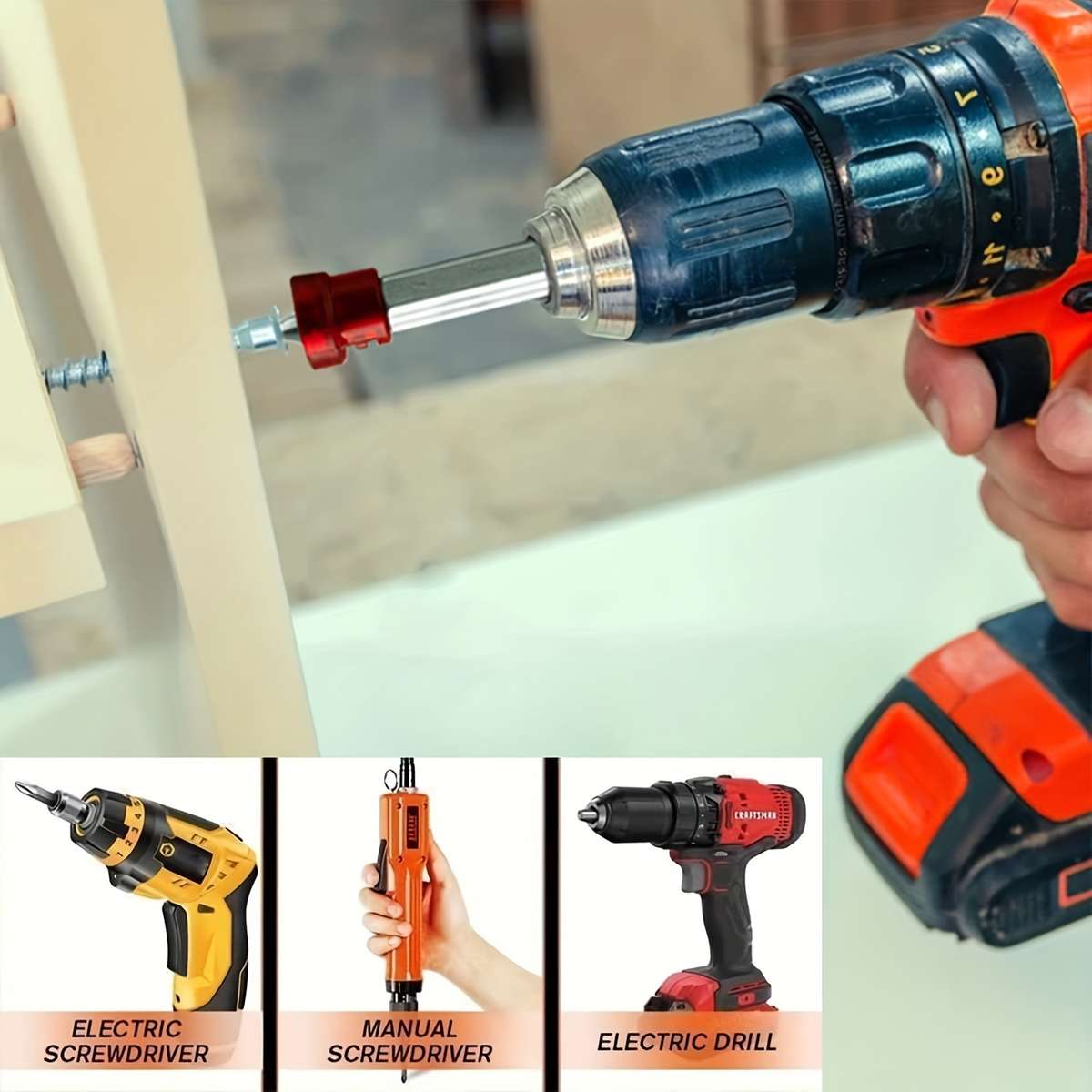 Screwdriver Bit Tool Set Color Yellow Quantity 10Pcs