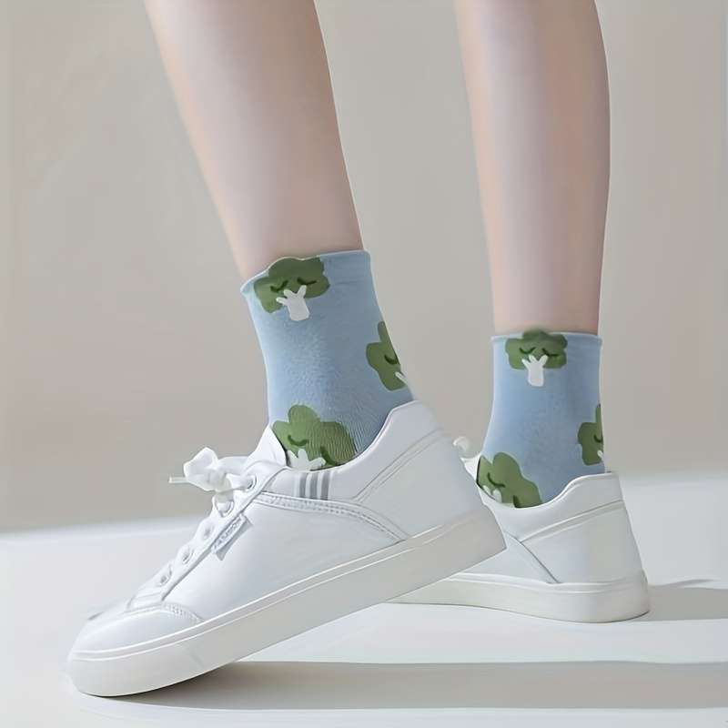 Women S Socks Color 5Pairs Mixed Colors Size Onesize