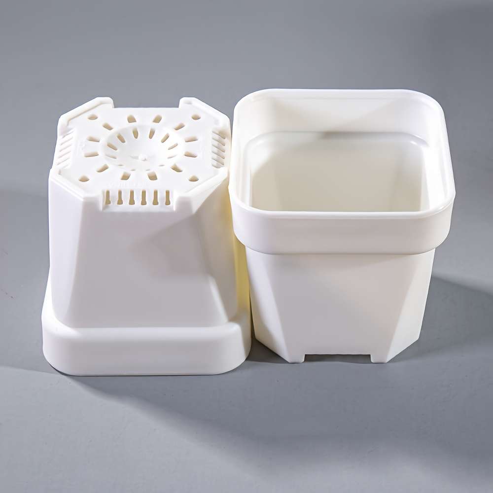 Flowerpotmodel 8Cm-3 15Incolor 5Pcs-White
