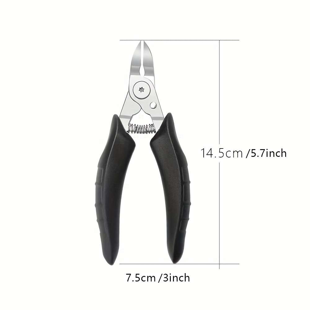 Classic Professional Toenail Clippers Extra Sharp Pointed Nose Blades Stainless Steel Co
