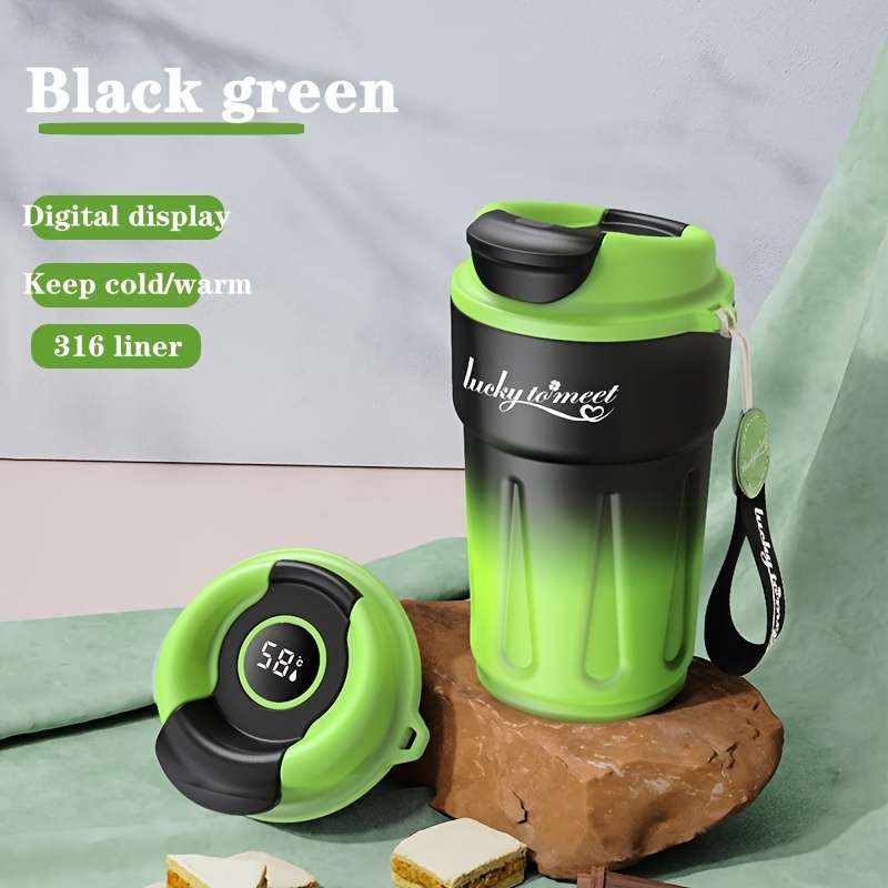 Water Cup Color Black Green