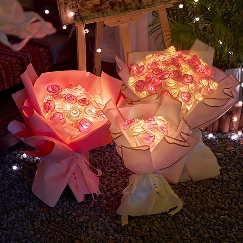 Christmas Lights Pink And White Quantity 10 Leds