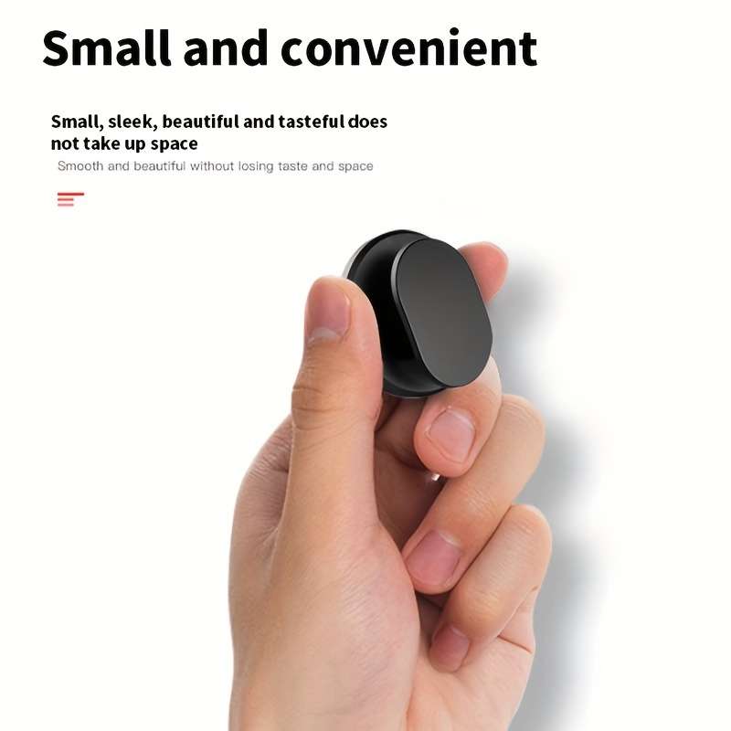 Hook Upitems Small Sticker Hook Black 6Pcs
