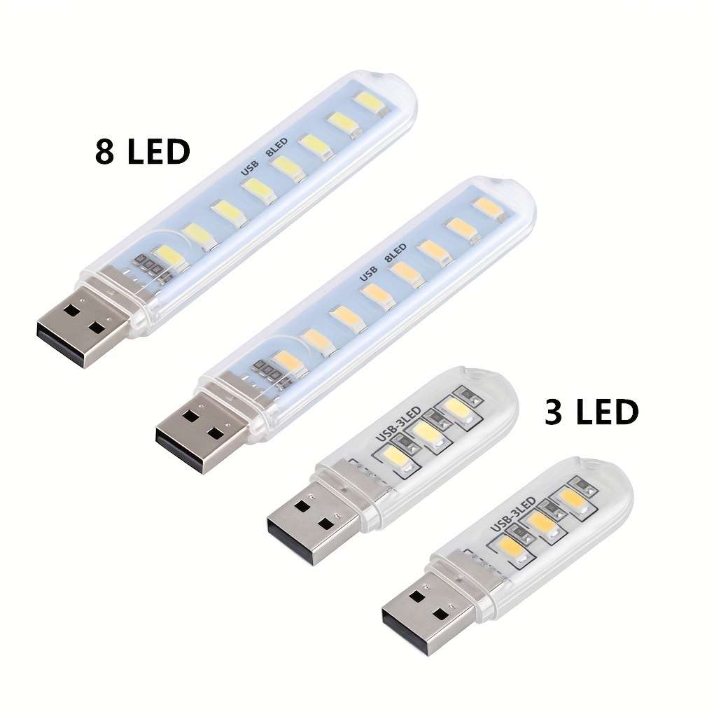 Flashlight Model 3Leds Warm Light