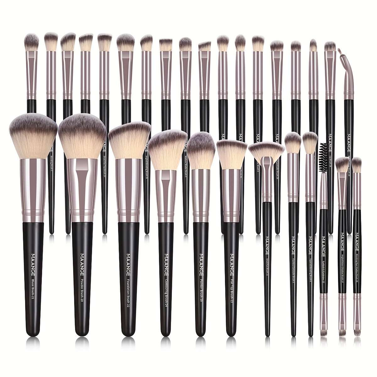 Makeup Brush Set Color Black 1
